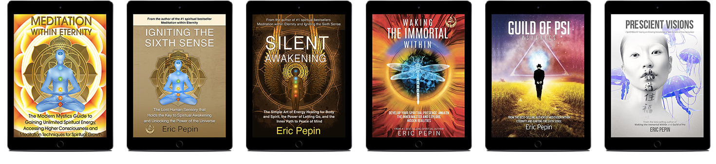 Amazon best-selling spiritual books - By Eric Pepin